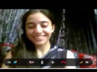 Delightful Indian Teen movies Her Tight Pussy On Webcam