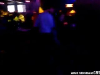 First spycam in kacamata - captivating amatir teens picked up at disco