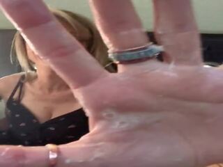 Indietro posto orale crema torta & milf cavalcare grande pene: hd sporco film a9