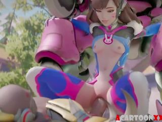 Voluptueux overwatch heroes obtenir chatte baisée, adulte agrafe 82